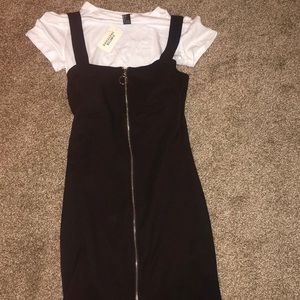 Little black t-shirt dress